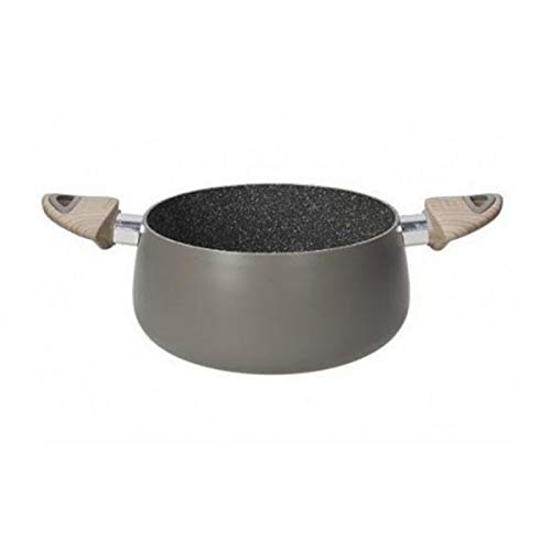 Tognana WW7581AEOKT Eco Taupe Schmortopf, 20 cm, Keramik von Tognana