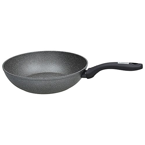 Tognana Wok 1 Griff 28 cm Mythos Marble schwarz von Tognana