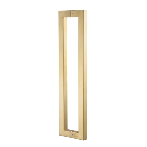 TOGU TG-6013 Türgriff für Massivholz-, Holz-, Glas- und Stahltüren, quadratische/rechteckige Form, Edelstahl, 600 mm, satiniertes Gold-Finish TOGU TG-6013 Türgriff für Massivholz-, Holz-, Glas- und Stahltüren, quadratische/rechteckige Form, Edelstahl, 600 mm, satiniertes Gold-Finish von Togu