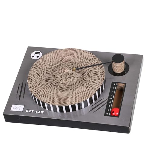 Kratzbaum aus Vinyl mit Katzenminze Kratzbaum aus Vinyl mit Katzenminze von Toilinux.com