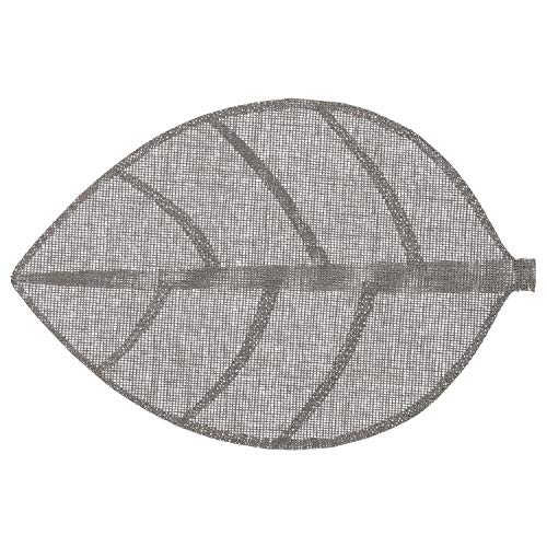 Toilinux.com 6 x Tischset Blatt – 50 x 33 cm – Grau Toilinux.com 6 x Tischset Blatt – 50 x 33 cm – Grau von Toilinux.com