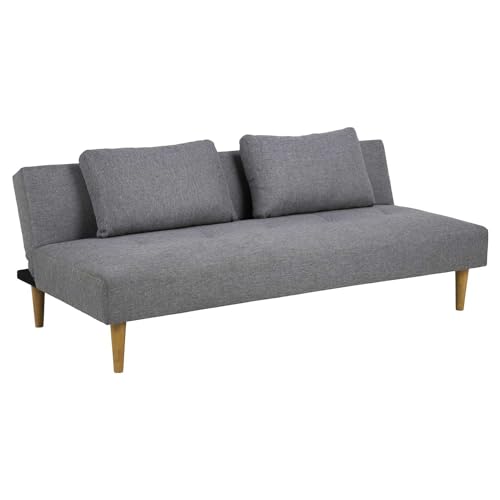 Toilinux.com Schlafsofa Lucca – 3-Sitzer – Grau von Toilinux.com