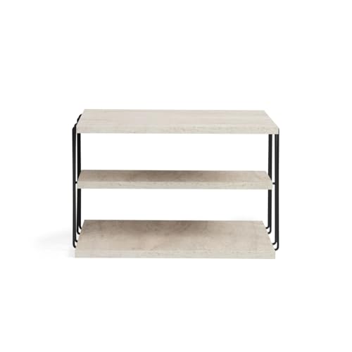 Toilinux.com Sofa-Endstück in Steinoptik – Beige und Schwarz Toilinux.com Sofa-Endstück in Steinoptik – Beige und Schwarz von Toilinux.com
