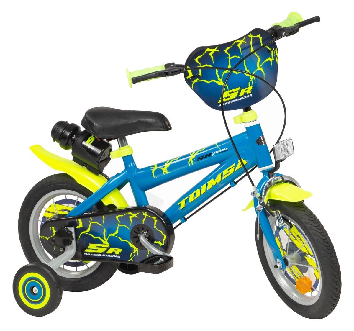 Toimsa Bikes Kinderfahrrad 12 Zoll Kinder Fahrrad Kinderfahrrad Rad Bike Lightning Blau 16212, 1 Gang, Stützräder, Trinkflasche Toimsa Bikes Kinderfahrrad 12 Zoll Kinder Fahrrad Kinderfahrrad Rad Bike Lightning Blau 16212, 1 Gang, Stützräder, Trinkflasche von Toimsa Bikes