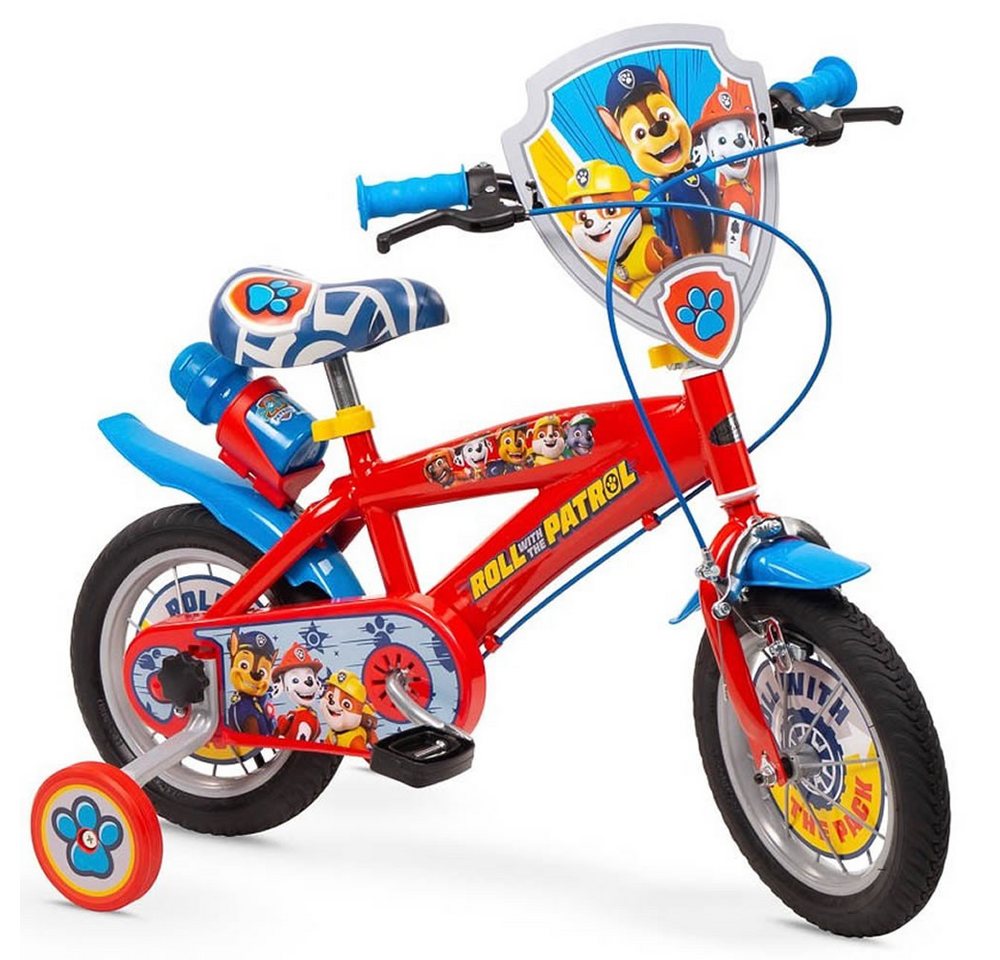 Toimsa Bikes Kinderfahrrad Paw Patrol Fahrrad – 12/14/16 Zoll mit Stützrädern Trinkflasche, 1 Gang, Kettenschutz, Schutzbleche, Stützräder, Trinkflasche Toimsa Bikes Kinderfahrrad Paw Patrol Fahrrad – 12/14/16 Zoll mit Stützrädern Trinkflasche, 1 Gang, Kettenschutz, Schutzbleche, Stützräder, Trinkflasche von Toimsa Bikes