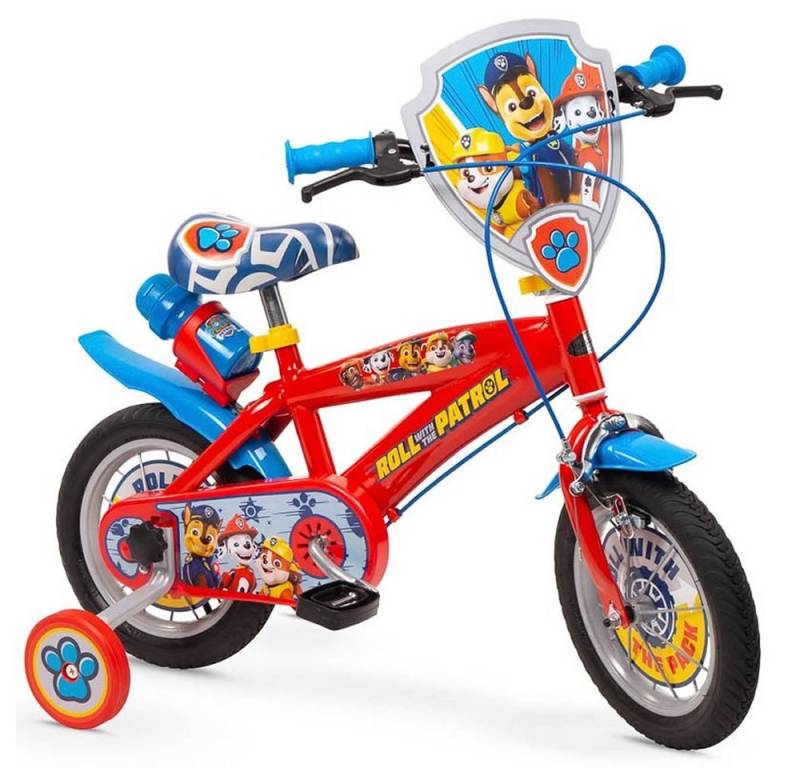 Toimsa Bikes Kinderfahrrad Paw Patrol Fahrrad – 12/14/16 Zoll mit Stützrädern Trinkflasche, 1 Gang, Kettenschutz, Schutzbleche, Stützräder, Trinkflasche Toimsa Bikes Kinderfahrrad Paw Patrol Fahrrad – 12/14/16 Zoll mit Stützrädern Trinkflasche, 1 Gang, Kettenschutz, Schutzbleche, Stützräder, Trinkflasche von Toimsa Bikes
