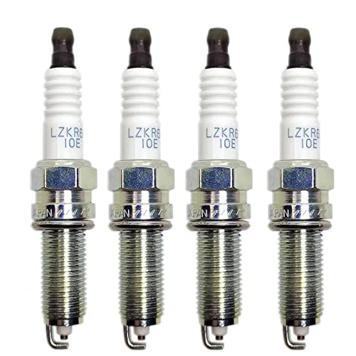 Toiumops Zündkerzen für Hyundai I20 I30 I35 IX20, Kia Pro Cee'd Carens Soul Venga Rio 1.4/1.6, 4Pcs Platin Zündkerze 18855-10060 von Toiumops