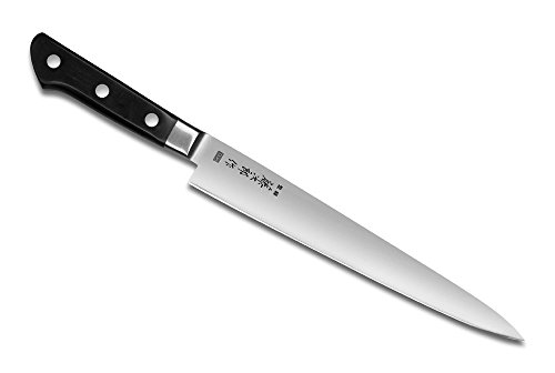 TOJIRO Messer - japanische 3 Lagen Messer 3HQ - Filetiermesser PROFI - Klinge 24 cm - Edelstahlzwinge - 805 von TOJIRO