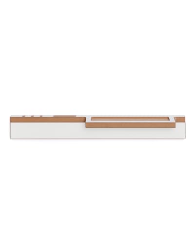 Tojo Grad Ablage Wand 60 x 6 x 8 cm I Wandregal Holz zur Ablage von Handy, Brille, Stifte & mehr I Schweberegal kombinierbar mit Tojo Grad Garderobe von Tojo