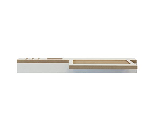 Tojo Grad Ablage Wand 60 x 6 x 8 cm I Wandregal Holz zur Ablage von Handy, Brille, Stifte & mehr I Schweberegal kombinierbar mit Tojo Grad Garderobe von Tojo