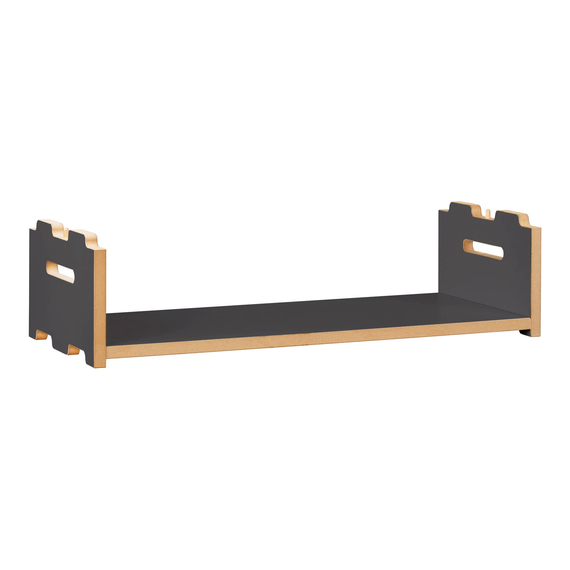 Tojo - Hochstapler Anbaumodul niedrig - anthrazit/MDF beschichtet/BxHxT 76x17.5x32cm von Tojo