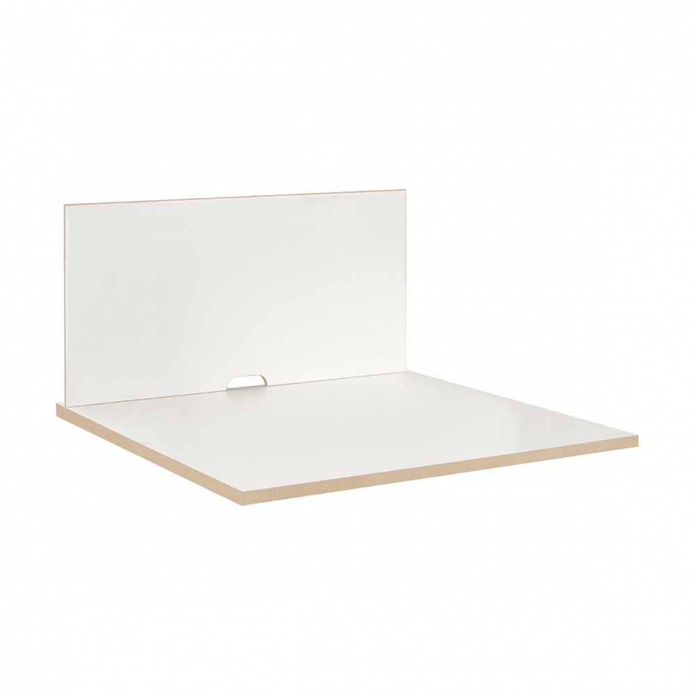 Tojo - Mehrfach Schreibtischboden 68x68cm - weiß von Tojo