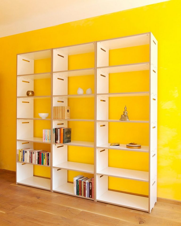 Tojo Mehrzweckregal hochstapler, Grund- und Anbaumodule, die miteinander kombiniert werden können Tojo Mehrzweckregal hochstapler, Grund- und Anbaumodule, die miteinander kombiniert werden können von Tojo