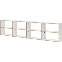 Tojo Mehrzweckregal "hochstapler 8er-Set", in zwei Farben von Tojo
