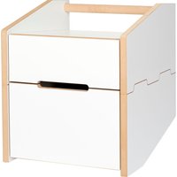 Tojo Nachttisch "Tojo-cargo nachttisch" mit 2 Schubladen von Tojo