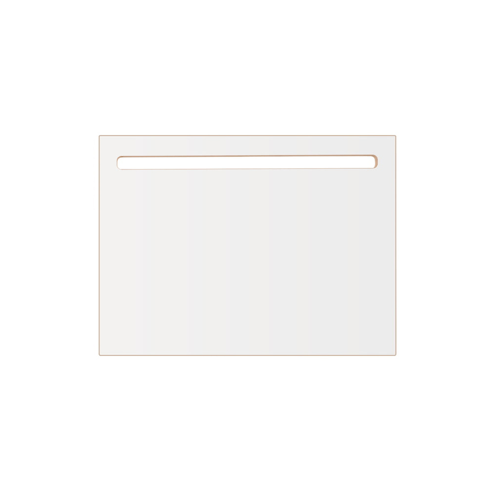 Tojo - Pult Schreibtischplatte für Stehpult/Schreibtisch M - weiß/MDF beschichtet/LxBxH 58x43x1.9cm von Tojo