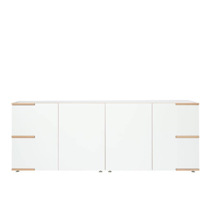 Tojo   Stau Sideboard Low 200x75 Cm Weiß Kommode Schrank Möbel Siehe Text/Fotos B-Ware von Tojo