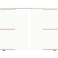 Tojo - stau Sideboard low, 100 x 75 cm, weiß von Tojo