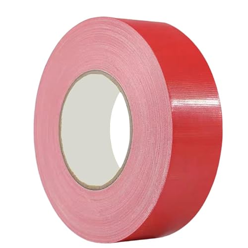 Tokaneit Panzerband Extra Stark Wasserfest, Extra Power Universal Gewebeband, Power Duct Tape, Reparatur Klebeband, zum Befestigen, Bündeln, Verstärken, für Innen Außen Haushalt, Rot von Tokaneit