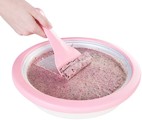 TokioKitchenWare Eisplatte: Eis-Teppanyaki-Platte zum Zubereiten von Ice Cream Rolls aus Speiseeis (Eismaker, Eisrollen Platte, Roll Maschine Zuhause) von TokioKitchenWare