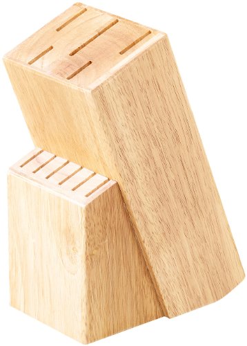 TokioKitchenWare Messerblock unbestückt: Messerblock aus Holz (Messer-Block, Messerhalter Holz, Messerset) von TokioKitchenWare