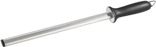 TokioKitchenWare Diamant Schleifstab: Diamant-Wetzstahl, 29 cm (Schleifstahl, Messer Schärfwerkzeug, Damastmesser) von TokioKitchenWare