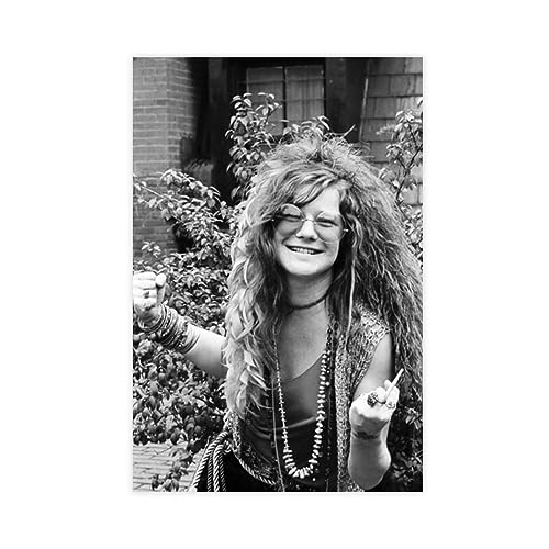 Janis Joplin Musikposter 1 Leinwand Poster Schlafzimmer Dekor Sport Landschaft Büro Zimmer Dekor Geschenk ungerahmt 30 x 45 cm von Tokiso