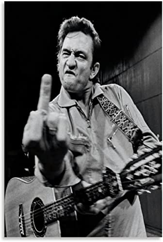 LBMED GemäLde Auf Leinwand sångare Johnny Cash Giving for Family Decor Wandkunst Malerei Poster Druckt Bilder 15.7"x23.6"(40x60cm) Kein Rahmen von Tokiso
