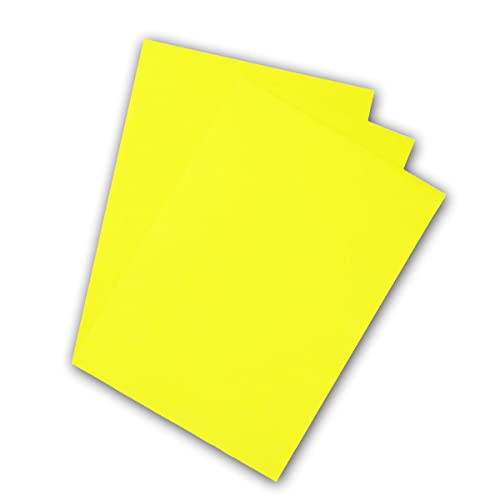 Premium Flex Plotterfolie DIN A4 Textil-Bügelfolie, Farbe:440 NEON-YELLOW Premium Flex Plotterfolie DIN A4 Textil-Bügelfolie, Farbe:440 NEON-YELLOW von Tokiso