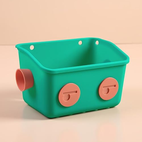 Tokokimo Badewannenspielzeug Aufbewahrung, Niedlicher Roboterförmiger Badewannen-Organizer für Badewannenspielzeug, 1 Stück, Grüner von Tokokimo