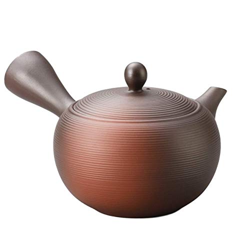 Japanische Teekanne Kyusu Tokoname Youhen Ton Teekanne 31 ml Flüssigkeit Fusen L161 von Tokoname kiln