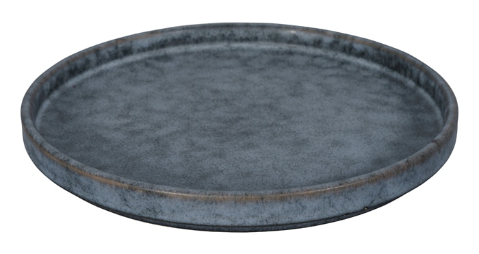 Dunkelgrauer Teller mit Rand - Tokyo Design Studio Nezumi - 17 x 2 cm Dunkelgrauer Teller mit Rand - Tokyo Design Studio Nezumi - 17 x 2 cm von Tokyo Design Studio