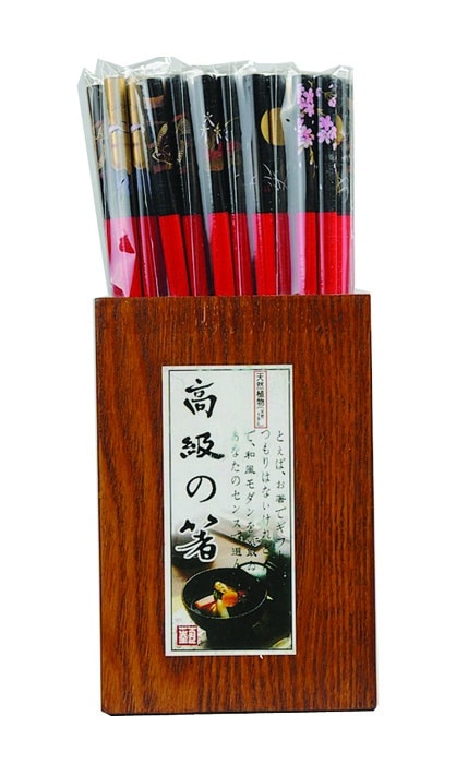 Essstäbchen-Set - Tokyo Design Kitchen - Rote Stäbchen - 50er Pack von Tokyo Design Studio