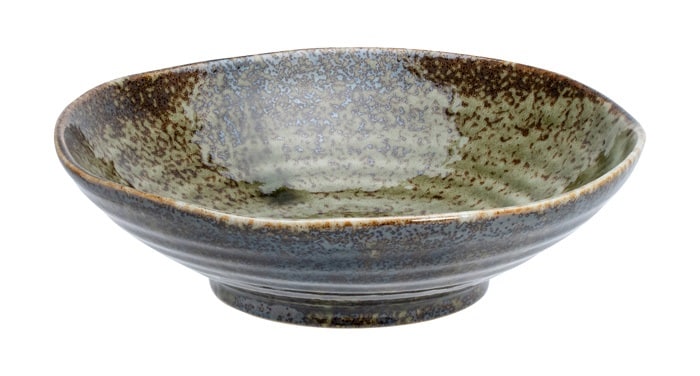 Flache Reisschale - Tokyo Design Studio - Shinryoku Grün - 17x4.9cm Flache Reisschale - Tokyo Design Studio - Shinryoku Grün - 17x4.9cm von Tokyo Design Studio