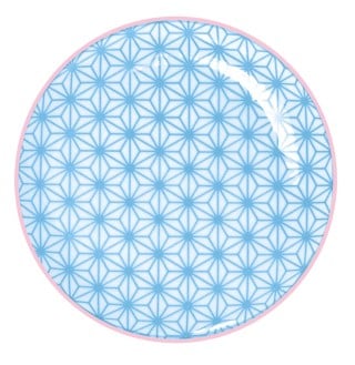 Gebäckteller - Tokyo Design Studio - Star Wave - geometrisches Muster - 16x2cm von Tokyo Design Studio