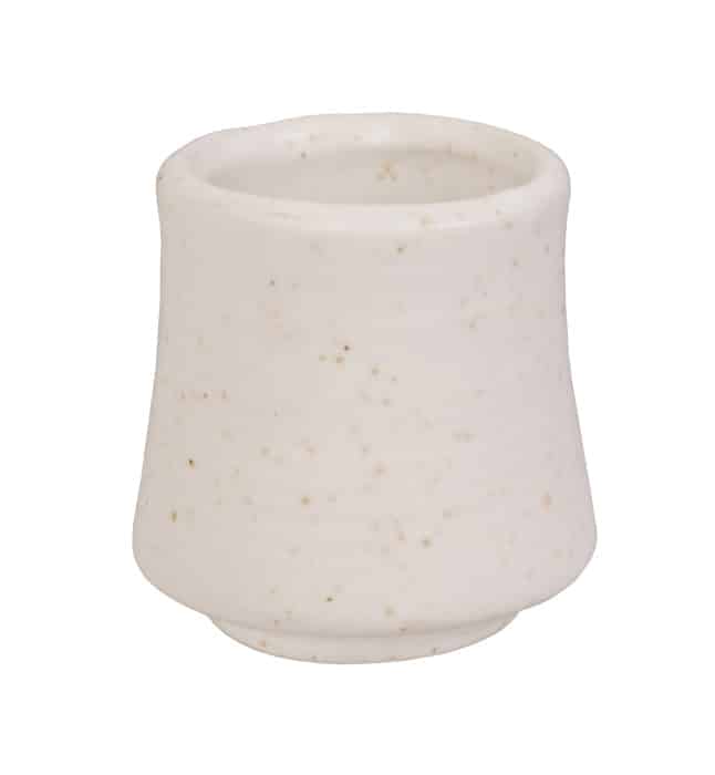 Handgemachter Zahnstocherhalter - Weiß - Keramik - 5,5 x 5,5 cm Handgemachter Zahnstocherhalter - Weiß - Keramik - 5,5 x 5,5 cm von Tokyo Design Studio