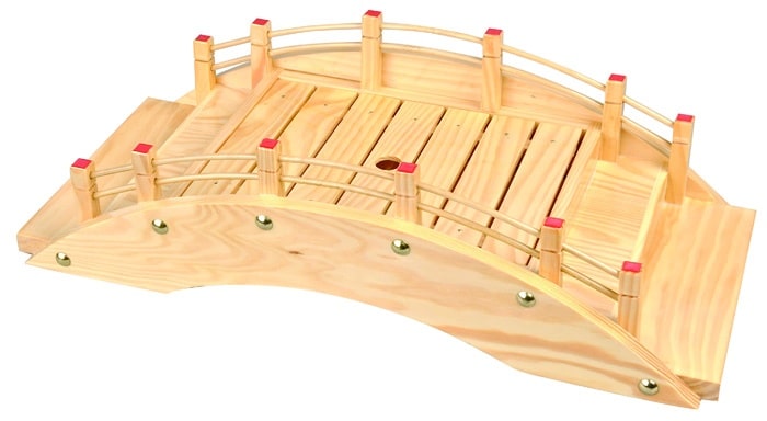 Hölzerne Sushi-Brücke - Tokyo Design Kitchen - 46 x 22 x 13 cm von Tokyo Design Studio