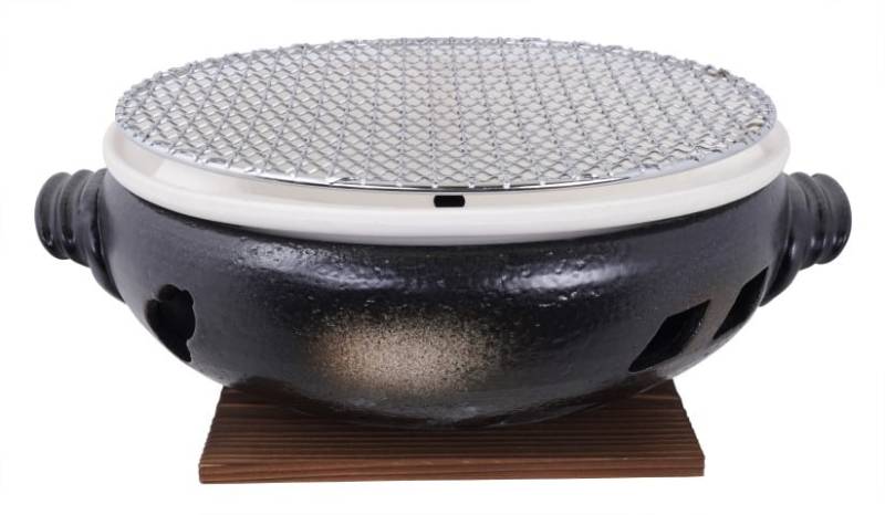 Konro Grill mit Netz - 28 x 11 cm Konro Grill mit Netz - 28 x 11 cm von Tokyo Design Studio