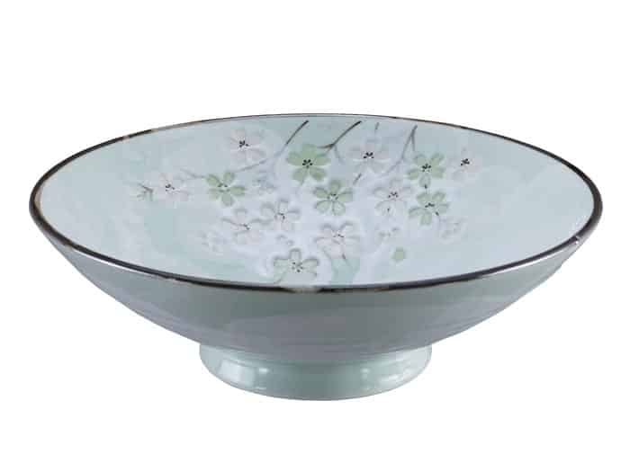 Minzgrüne Schale - Green Cosmos - 24 x 8 cm 1400 ml Minzgrüne Schale - Green Cosmos - 24 x 8 cm 1400 ml von Tokyo Design Studio