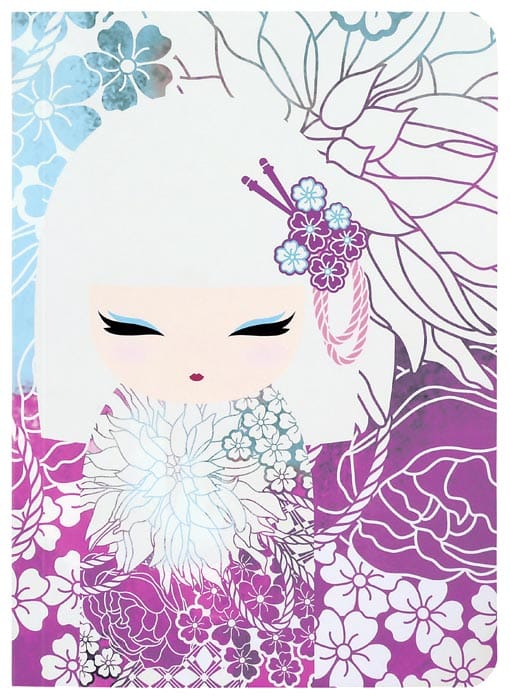 Notizbuch - Akemi Kimidoll - Elegantes Design mit Pastellfarben Notizbuch - Akemi Kimidoll - Elegantes Design mit Pastellfarben von Tokyo Design Studio
