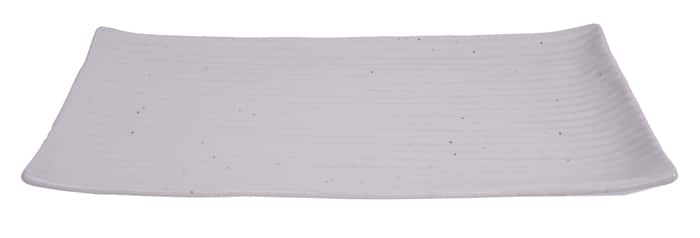 Weißer rechteckiger Servierteller - The Oriental Shop - 23,8 x 15 cm Weißer rechteckiger Servierteller - The Oriental Shop - 23,8 x 15 cm von Tokyo Design Studio