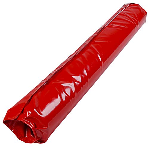 Toldoro Prallschutz rot 120 cm, Rammschutz aus Schaumstoff, Schutz für Pfosten Masten Stangen von Sonnensegel und Klettergerüst von Toldoro