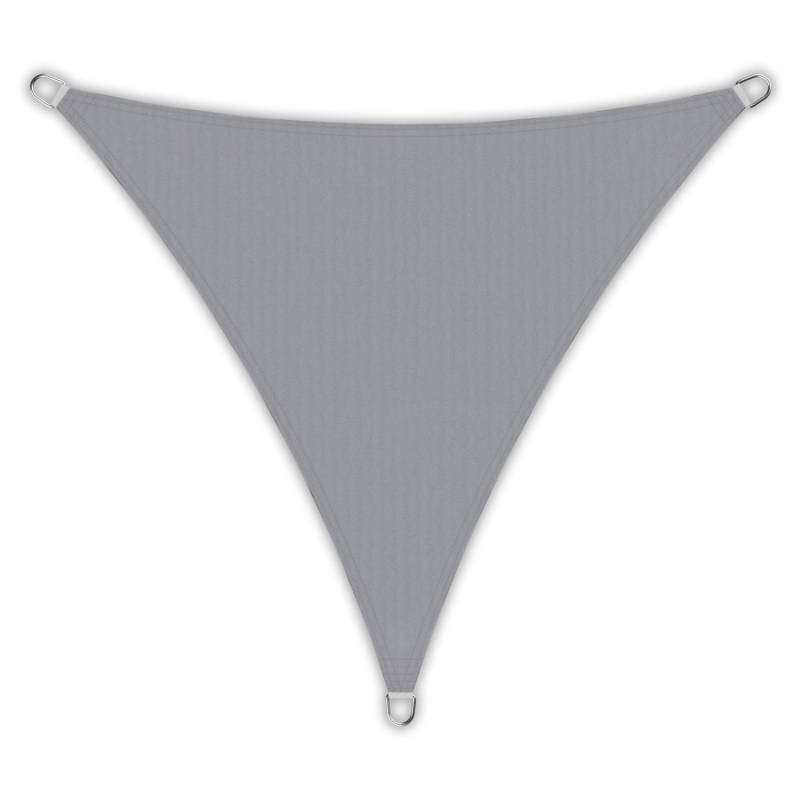 Toldoro Sonnensegel Dreieck 5x5x5m HDPE Luft & Wasserdurchlässig UV-Schutz Garten Hellgrau Toldoro Sonnensegel Dreieck 5x5x5m HDPE Luft & Wasserdurchlässig UV-Schutz Garten Hellgrau von Toldoro