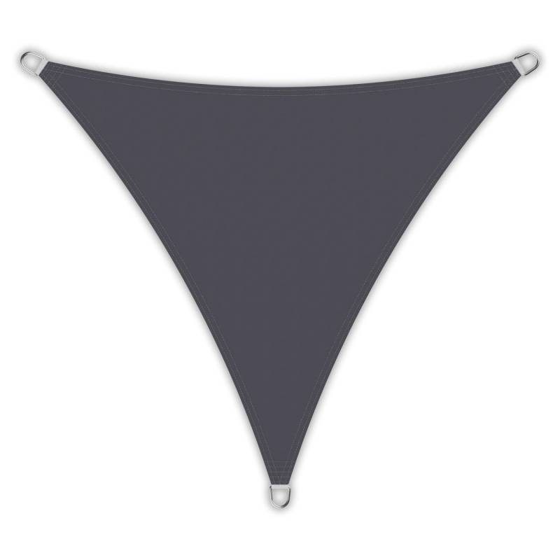 Toldoro Sonnensegel Dreieck 6x6x6m HDPE Luft & Wasserdurchlässig UV-Schutz Garten Anthrazit Toldoro Sonnensegel Dreieck 6x6x6m HDPE Luft & Wasserdurchlässig UV-Schutz Garten Anthrazit von Toldoro