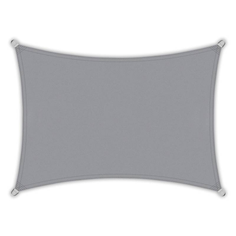 Toldoro Sonnensegel Rechteck 4x3m HDPE Luft & Wasserdurchlässig UV-Schutz Garten Hellgrau Toldoro Sonnensegel Rechteck 4x3m HDPE Luft & Wasserdurchlässig UV-Schutz Garten Hellgrau von Toldoro