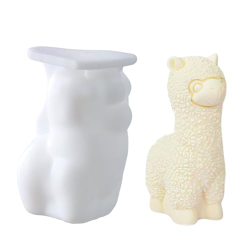 3D Silikonformen Bewässerung Formen, DIY Alpaka Kerze Formen Alpaka Form Silikon Kerzenhalter Silikon Alpaka Bewässerung Formen für Duft Handwerk Ornamente 3D Silikonformen Bewässerung Formen, DIY Alpaka Kerze Formen Alpaka Form Silikon Kerzenhalter Silikon Alpaka Bewässerung Formen für Duft Handwerk Ornamente von Tolenre