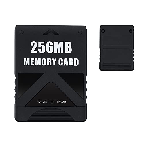Tolesum 256MB PS2 Memory Card, Hochgeschwindigkeits-Speicherkarte für Playstation 2/ PS2 Slim Gaming von Tolesum