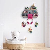 Kinderregal Set Wolke + Tropfen Für Die Toniebox | Figuren Musikbox Musikregal Platz Insgesamt 44 Tonie Regal von TolinaKidsshop