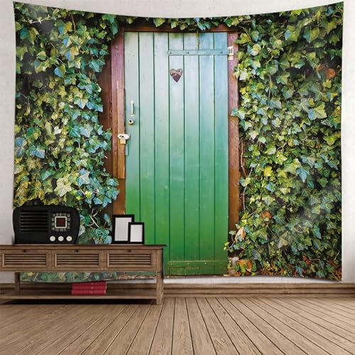 Tolldek Wandteppich Grün 300 x 256 cm, Landschaft Natur Wandteppiche Pflanze Tür Wandtuch Wandbehänge für Tischdecke Wohnzimmer Decor Tolldek Wandteppich Grün 300 x 256 cm, Landschaft Natur Wandteppiche Pflanze Tür Wandtuch Wandbehänge für Tischdecke Wohnzimmer Decor von Tolldek