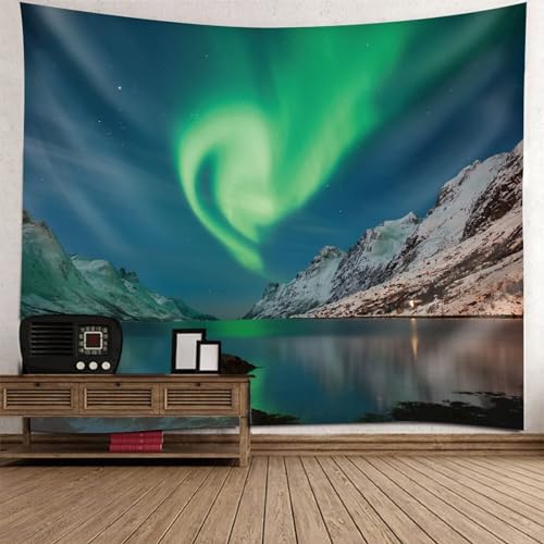 Tolldek Wandteppich Landschaft Natur 240 x 220 cm, Aurora Berg Wandbehang Grün Braun Tapisserie Wandbehang Tapestry für Wohnzimmer Tolldek Wandteppich Landschaft Natur 240 x 220 cm, Aurora Berg Wandbehang Grün Braun Tapisserie Wandbehang Tapestry für Wohnzimmer von Tolldek